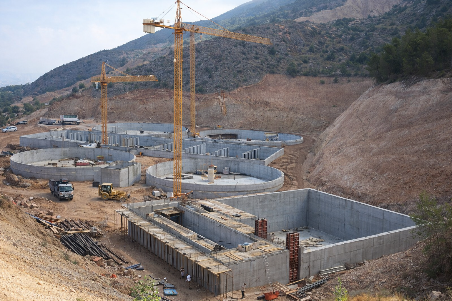 Estación Depuradora de Aguas Residuales de Benidorm (Valencia)